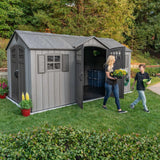 Lifetime 15 Ft X 8 Ft Outdoor Storage Sheds – 60318 image 1