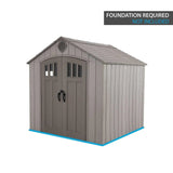 Lifetime 8 Ft x 7.5 Ft Outdoor Storage Shed image 2