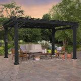 Backyard Discovery 14 ft. x 10 ft. Steel Traditional Pergola image 7