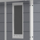 Keter Manor 4 ft. W x 6 ft. D Vertical Resin Outdoor Storage Shed Ideal For Patio image 11