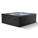 Wave Garda | 4-Person Eco Foam Hot Tub | Integrated Heater | Charcoal Black image 0