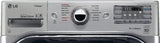 LG – 5.2 Cu. Ft. High Efficiency Front-Load Washer with Steam and TurboWash Technology – Graphite steel image 6