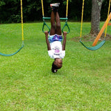 Pioneer Peak Swing Set with Clatter Bridge and Tire Swing image 8