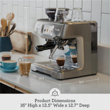 Breville Barista Touch Espresso Machine BES880BSS, Brushed Stainless Steel image 20
