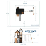 Mystic Tower Swing Set image 2