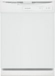 Frigidaire FDPC4221AW 24″ Built-In Dishwasher, Front Control, White