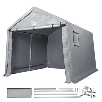 10 x 10 x 8.5 ft Heavy-Duty Portable Storage Shed